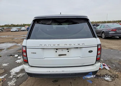 2016 Land Rover Range Rover Hse z USA, uszkodzony, nr VIN SALGS2VF3GA263114